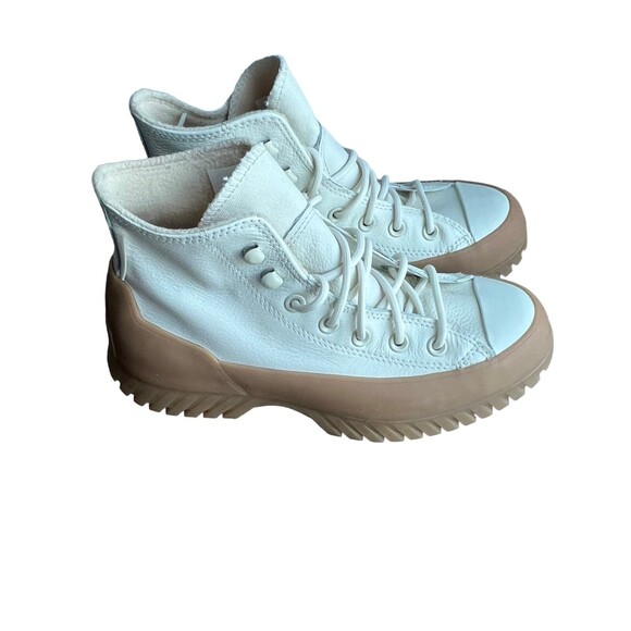 Converse Women's Chuck Taylor All Star Lugged 2 Beige Unisex Size 7 NEW - Picture 5 of 9